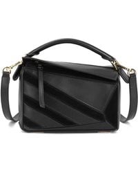 Tiffany & Fred Paris - Geometric Leather Satchel - Lyst