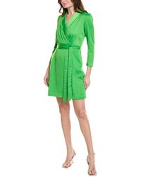 Taylor - Satin Stretch Mini Dress - Lyst