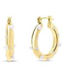 Bruno Magli - Plated Earrings - Lyst