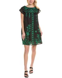 Johnny Was - Willow Petal Sleeve Tunic Shift Dress - Lyst