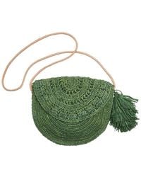 Mar Y Sol - Lila Raffia Crossbody - Lyst