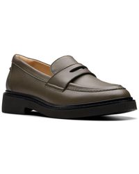 Clarks - Splend Edge Leather Flat - Lyst