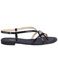 Agl Attilio Giusti Leombruni - Summer Straps Patent Leather Sandal - Lyst