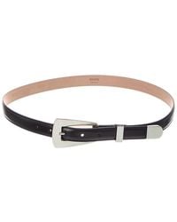 KHAITE - Lucca Small Leather Belt - Lyst