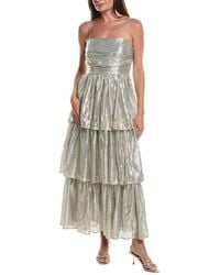 LAYERED WITH LOVE - Lil Fernanda Ruffle Tiered Maxi Dress - Lyst