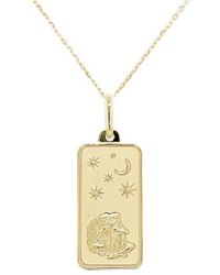 Sabrina Designs 14k Gemini Zodiac Necklace - Metallic