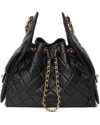 Tiffany & Fred Paris - Quilted Leather Shoulder Bag - Lyst
