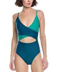 summersalt - The Sea Breeze Cutout One-Piece - Lyst