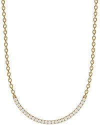 Lab Grown Diamonds - 14K 0.33 Ct. Tw. Lab-Grown Diamond Necklace - Lyst