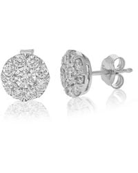 Amairah - 14K 1.00 Ct. Tw. Lab-Grown Diamond Studs - Lyst