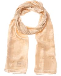 Givenchy - 4G Logo Silk Scarf - Lyst