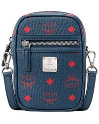 MCM - Visetos Coated Canvas Crossbody - Lyst