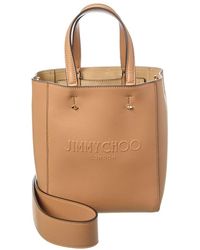 Jimmy Choo - Lenny N/S Small Leather Tote - Lyst