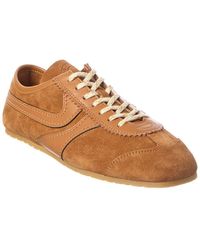 Dries Van Noten - Suede & Leather Paneled Sneaker - Lyst