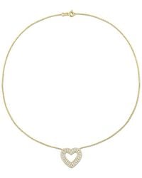 Diamond Select Cuts - 14K 1.43 Ct. Tw. Diamond Heart Necklace - Lyst