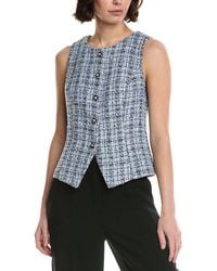 Cece - V-Split Vest - Lyst