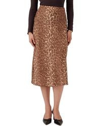 J.McLaughlin - Adelyn Silk-Blend Skirt - Lyst
