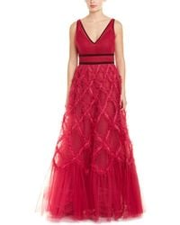 Marchesa notte Gown - Red
