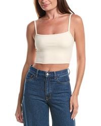 Susana Monaco - Rib String Crop Top - Lyst