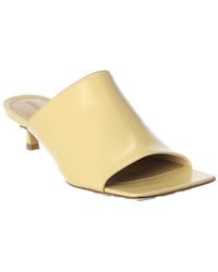 Bottega Veneta - Stretch Leather Mule - Lyst