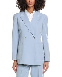 Kenneth Cole - Double Breasted Contour Jacket - Lyst