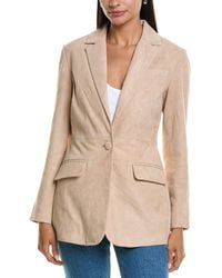 Walter Baker - Mia Leather Blazer - Lyst