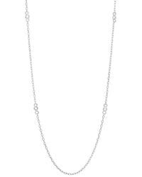 Savvy Cie - Cz Stackable Necklace - Lyst