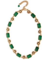 Saachi - Floral Gemstone Necklace - Lyst