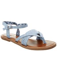 TOMS Women's Lexie Sandal - Blue