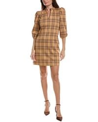 tyler boe - Sherri Knit Plaid Dress - Lyst