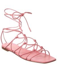 Gianvito Rossi - Minas Leather Sandal - Lyst