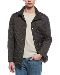 Cole Haan - Quilted Barn Jacket - Lyst
