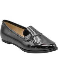 Adrienne Vittadini - Denny Leather Loafer - Lyst