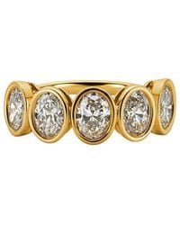Prince Diamond & Jewelry - 14K 2.10 Ct. Tw. Lab-Grown Diamond Lab-Grown Oval Ring - Lyst