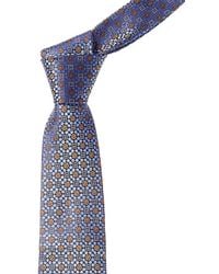 Canali - Floral Squares Silk Tie - Lyst