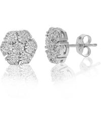 Amairah - 14K 0.50 Ct. Tw. Lab-Grown Diamond Studs - Lyst