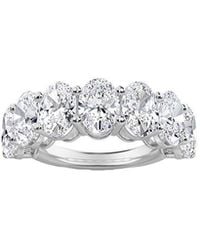 Diana M. Jewels - Diana M. Fine Jewelry 14k 1.54 Ct. Tw. Lab Grown Diamond Half-eternity Ring - Lyst