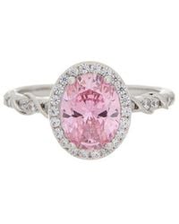 Juvell - 18K Plated Topaz Cz Ring - Lyst