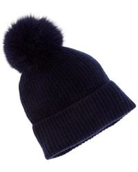 Sofiacashmere - Sofiacashmere Rib Cashmere Hat - Lyst