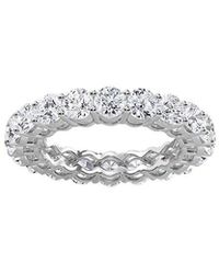 Diana M. Jewels - Diana M. Fine Jewelry 14k 5.86 Ct. Tw. Lab Grown Diamond Eternity Ring - Lyst