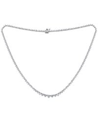Diana M. Jewels - Fine Jewelry 18k 5.00 Ct. Tw. Diamond Necklace - Lyst