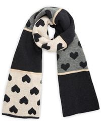 Saachi - Heart Mixed Pattern Scarf - Lyst