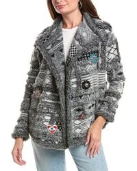 Johnny Was - Patchwork Wool-Blend Jacket - Lyst