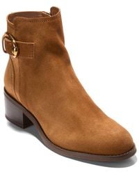 Cole Haan - Hanover Suede Bootie - Lyst