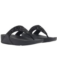 Fitflop - Lulu Shimmerfoil Toe Sandal - Lyst