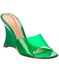 Gianvito Rossi - Vinyl & Patent Sandal - Lyst