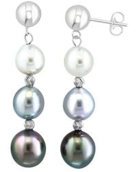 Effy Fine Jewelry - 8,9,9.5Mm Pearl Earrings - Lyst