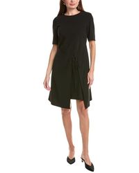 Lafayette 148 New York - Tie Front Mini Dress - Lyst