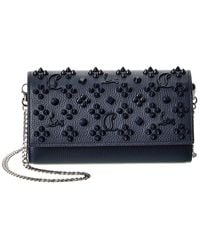 Christian Louboutin - Paloma Leather Wallet On Chain - Lyst