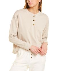 DONNI. - Henley V-neck Sweater - Lyst